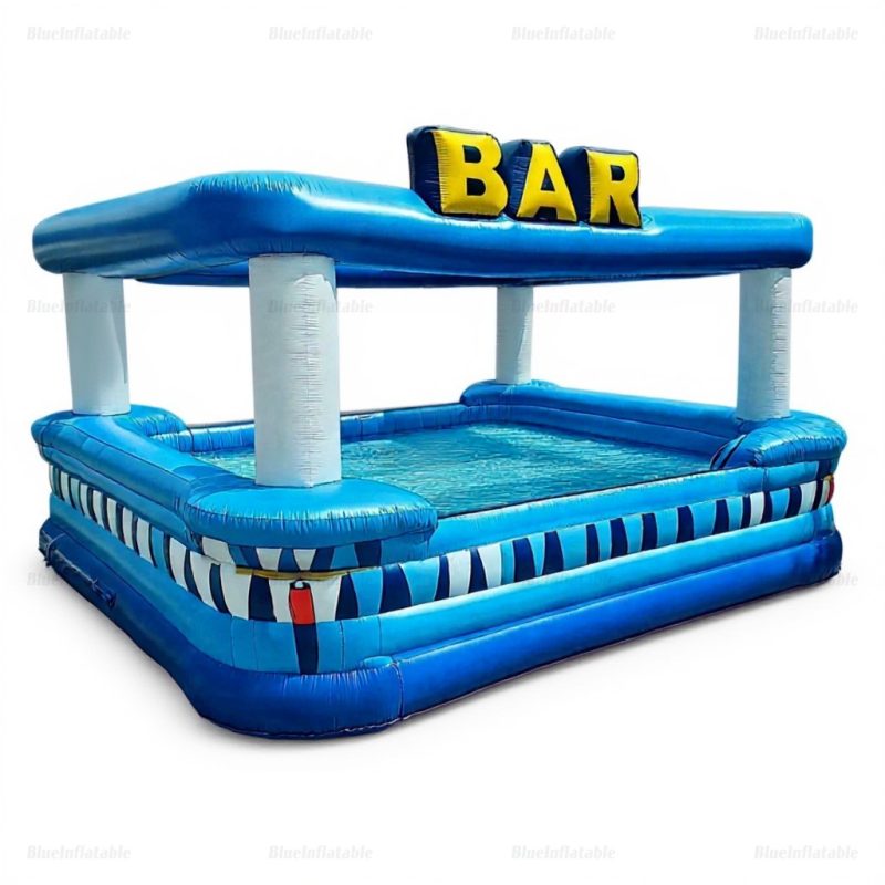 Inflatable Pool Bar & Party Game Station