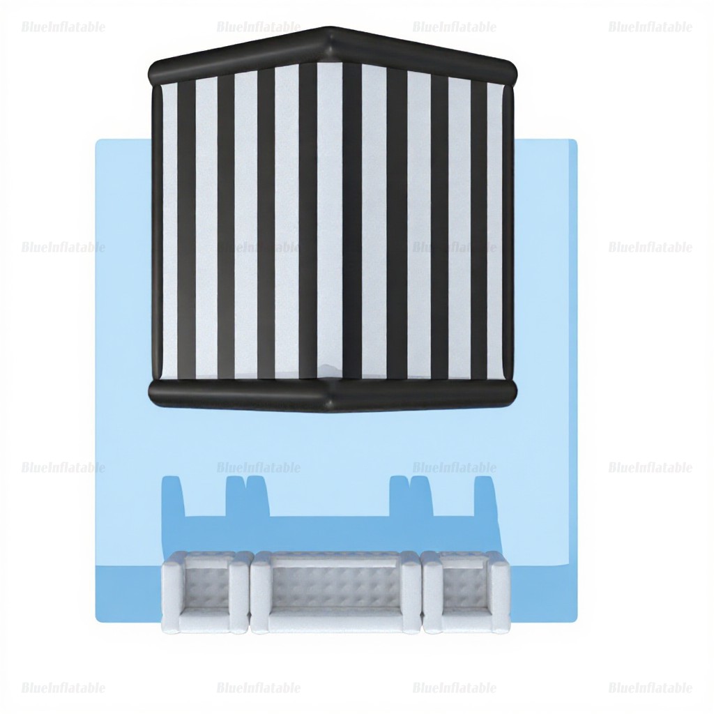 Inflatable Pool Bar Table with Seats - Image 4