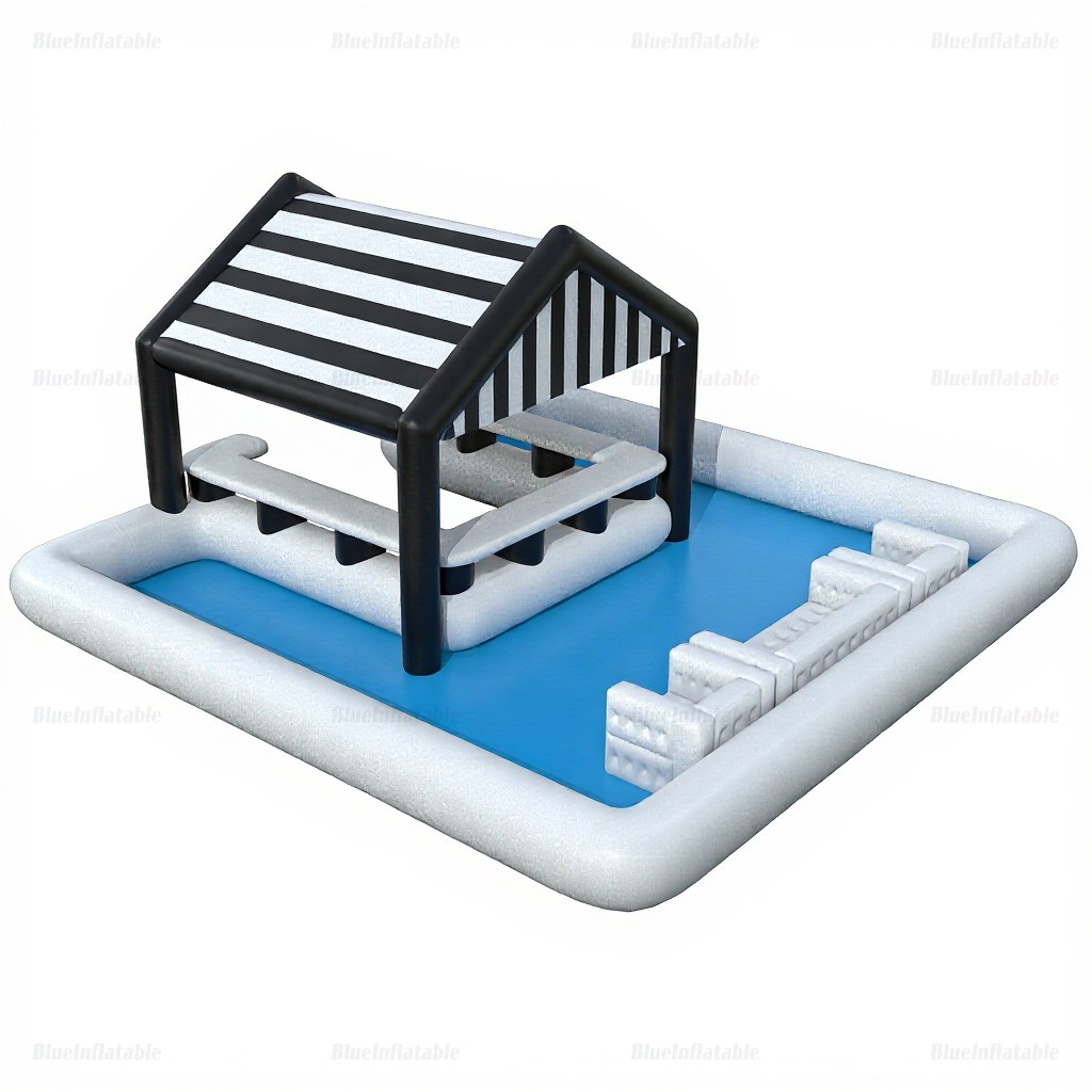 Inflatable Pool Bar Table with Seats - Image 6