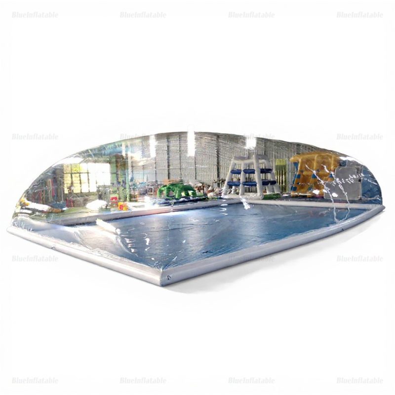 Transparent Inflatable Pool Dome Cover for Indoor Playgrounds