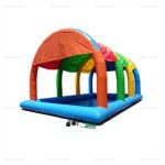 Rectangular Inflatable Pool with Safety Cover