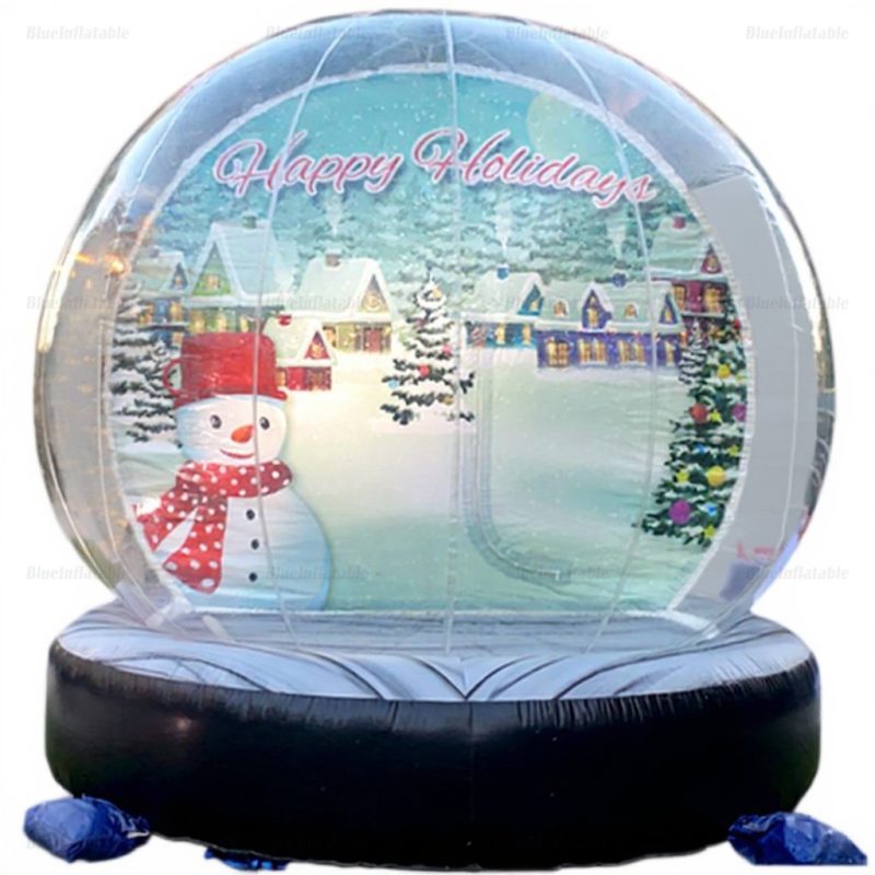 Christmas Inflatable Snow Globe Bounce House Rental