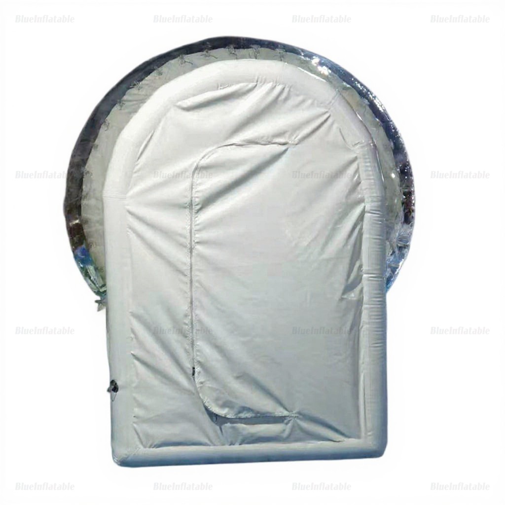 Inflatable Christmas Snow Globe with Snowman - Image 4