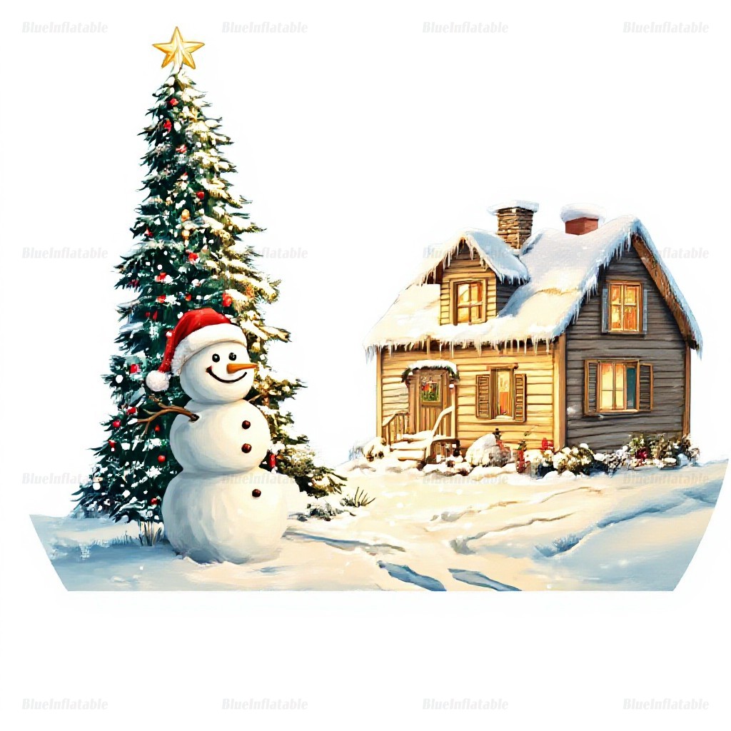 Christmas Inflatable Snow Globe Photo Booth - Image 2