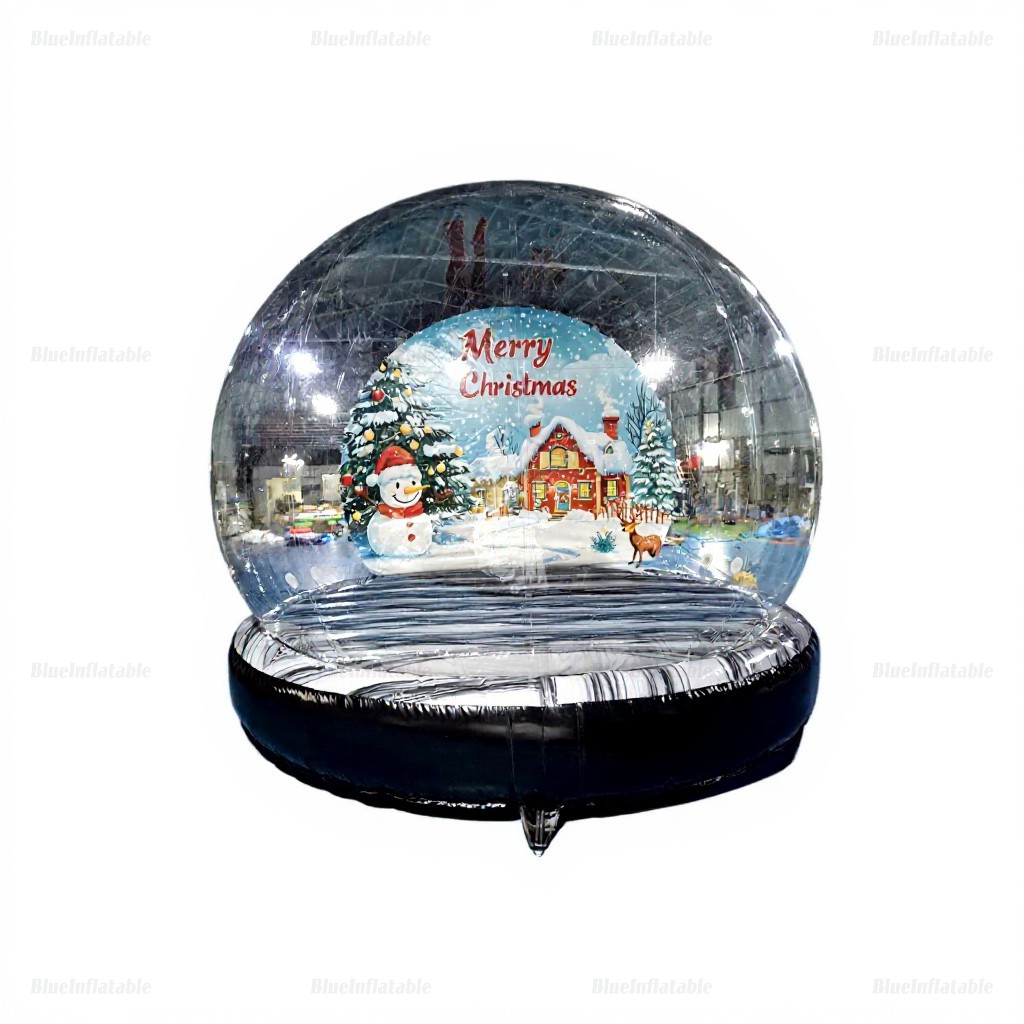 Inflatable Christmas Snow Globe Party Dome