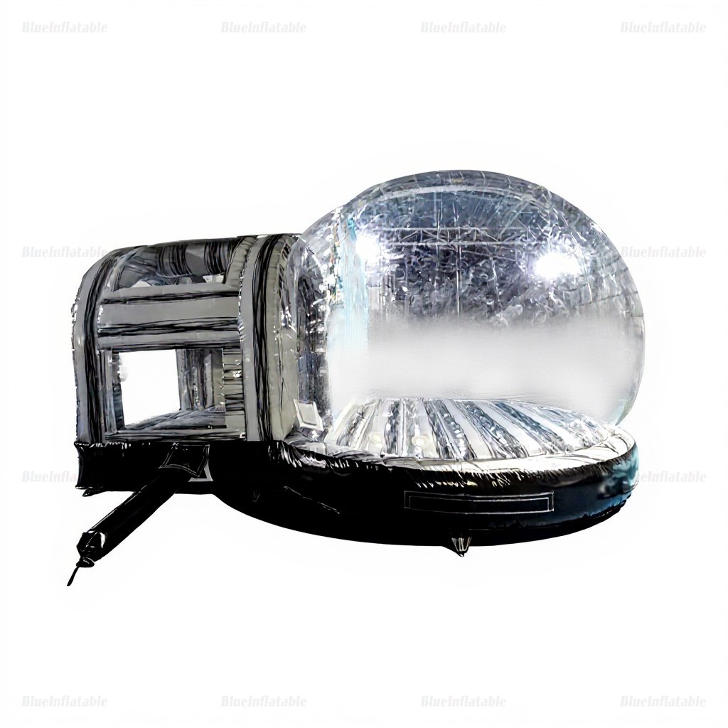 Inflatable Christmas Snow Globe Party Dome - Image 3