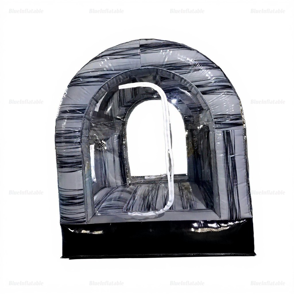 Inflatable Christmas Snow Globe Party Dome - Image 4