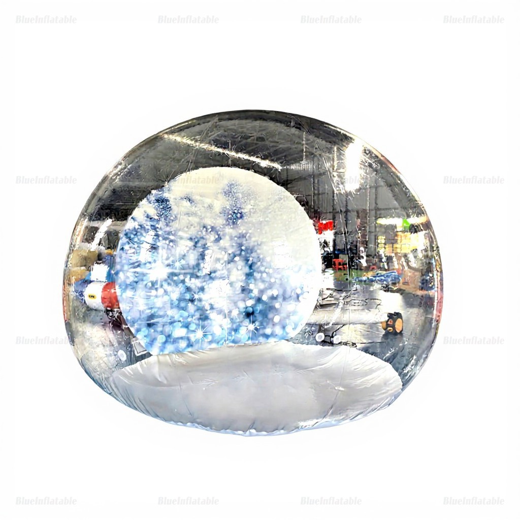 Giant Inflatable Christmas Snow Globe Photo Booth - Image 10