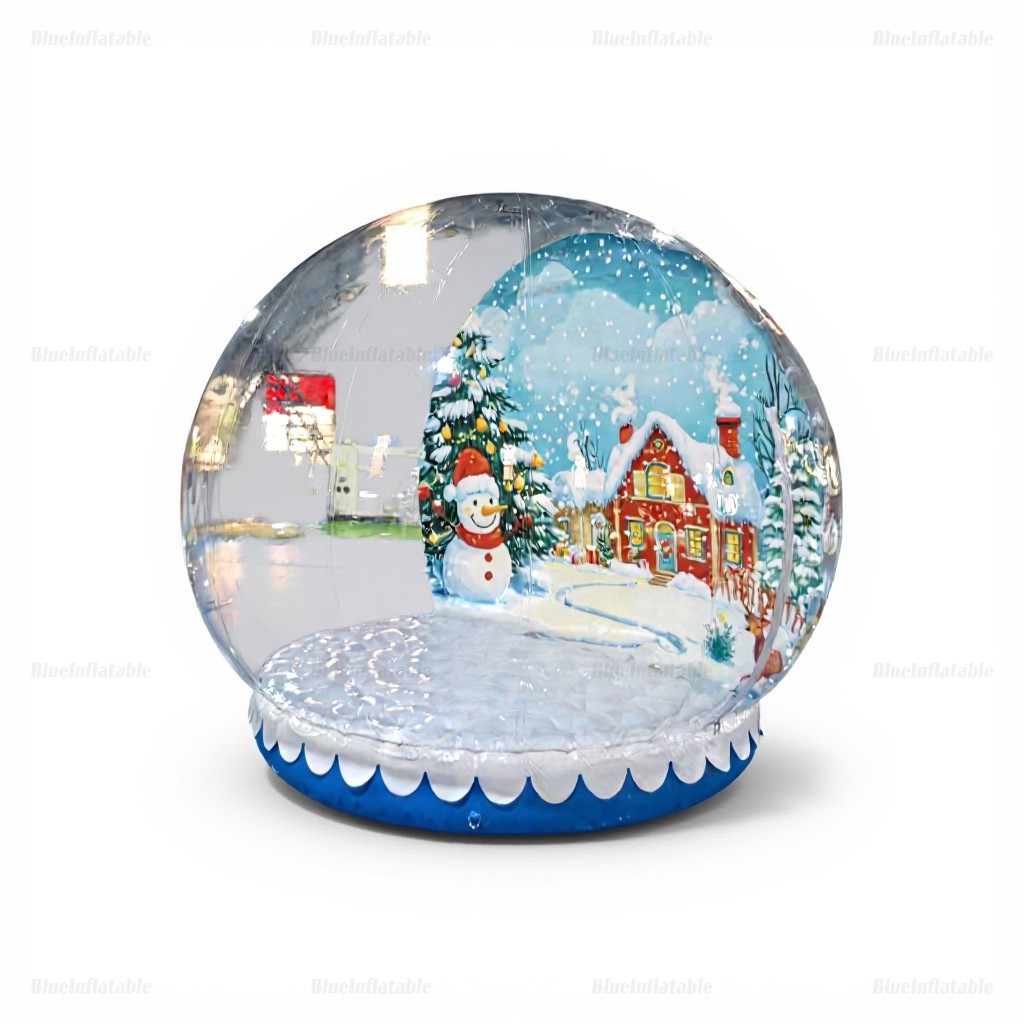 Christmas Tree Snow Globe Inflatable Dome Photo Booth - Image 2
