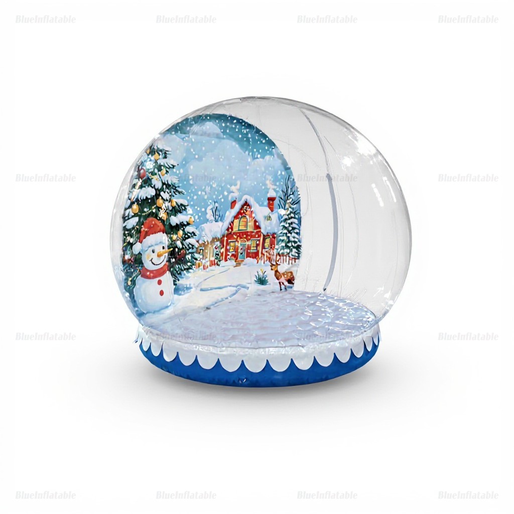 Christmas Tree Snow Globe Inflatable Dome Photo Booth - Image 3