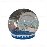 Inflatable Christmas Snow Globe Bubble Tent Dome