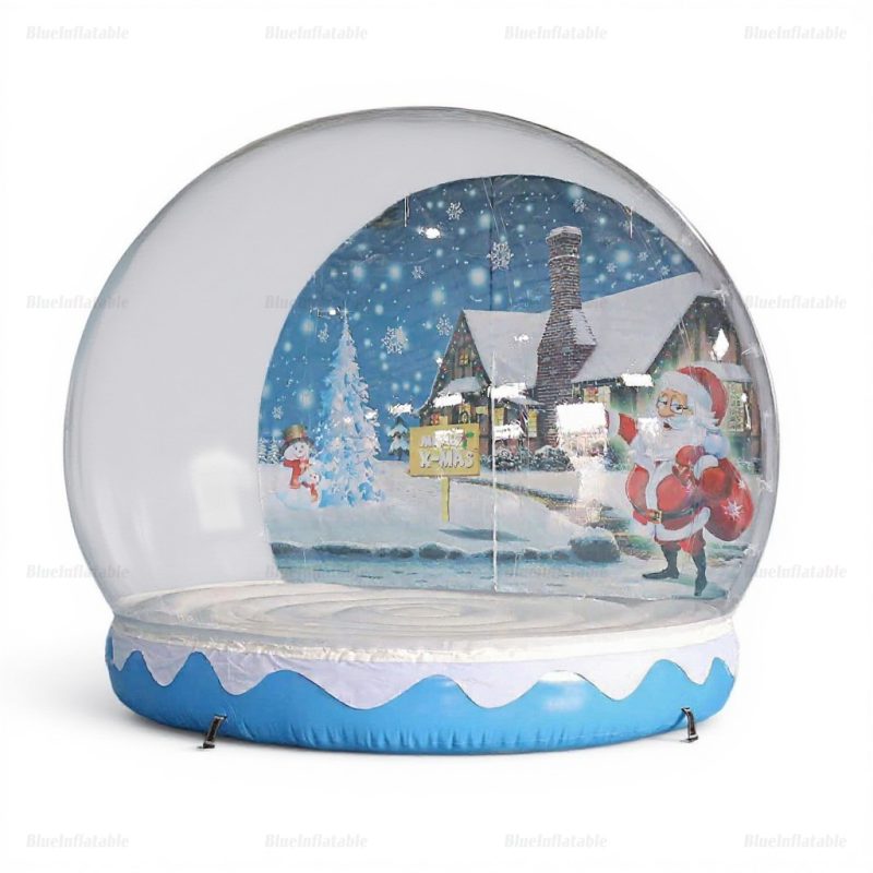 Inflatable Christmas Snow Globe Bubble Tent