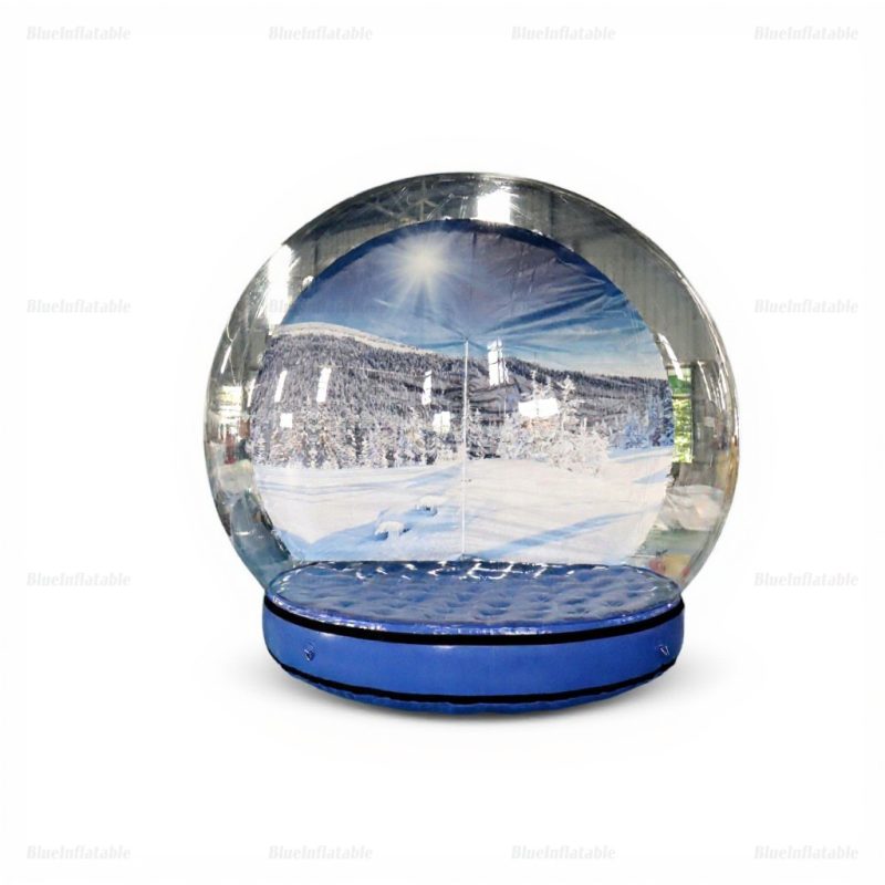 Inflatable Christmas Snow Globe Bubble Tent
