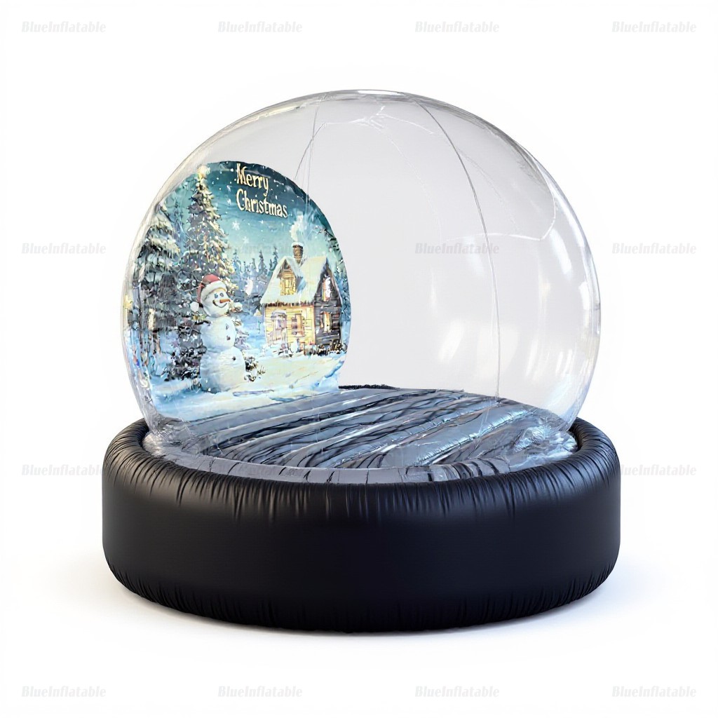 Christmas Snow Globe Inflatable Igloo Tent for Parties - Image 2