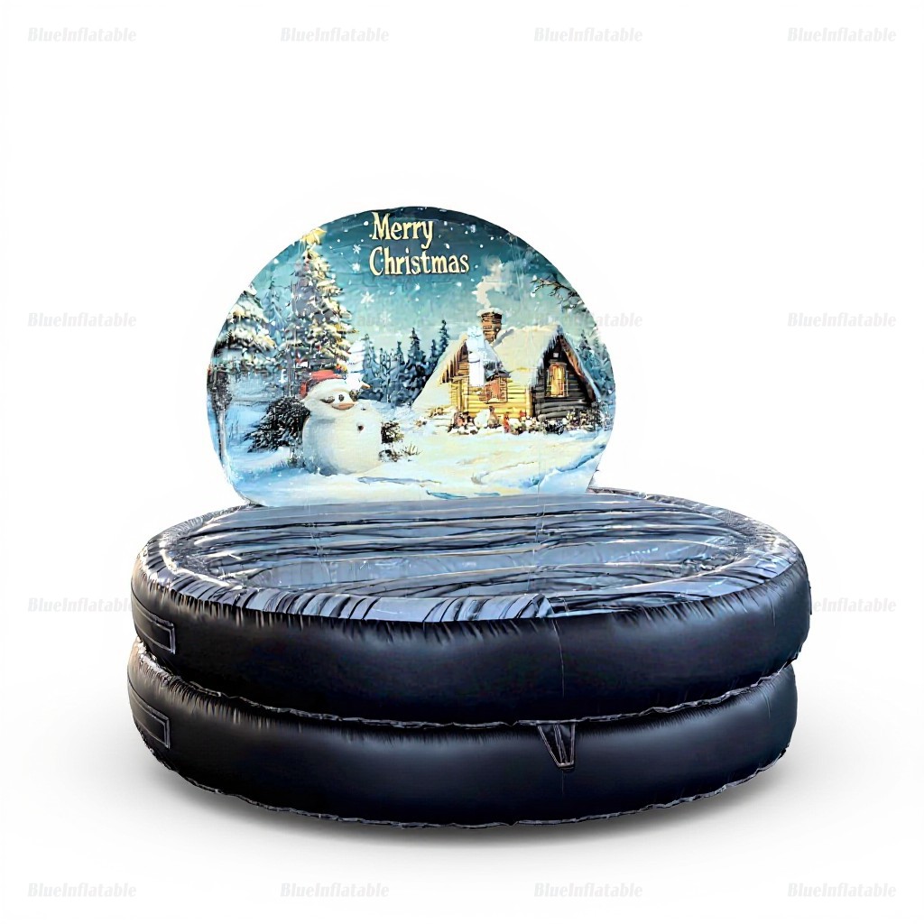 Christmas Snow Globe Inflatable Igloo Tent for Parties - Image 3