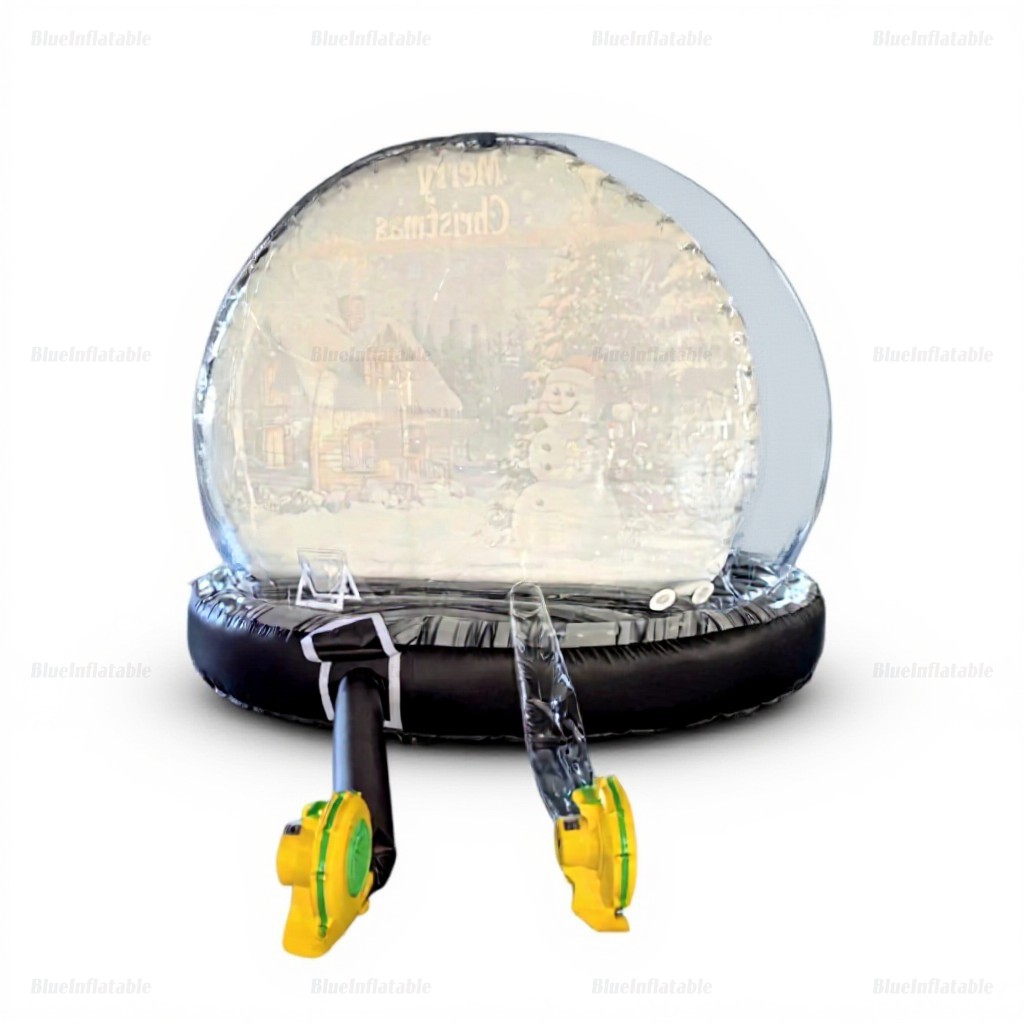 Christmas Snow Globe Inflatable Igloo Tent for Parties - Image 5
