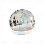 Clear Inflatable Snow Globe Dome Christmas Decoration
