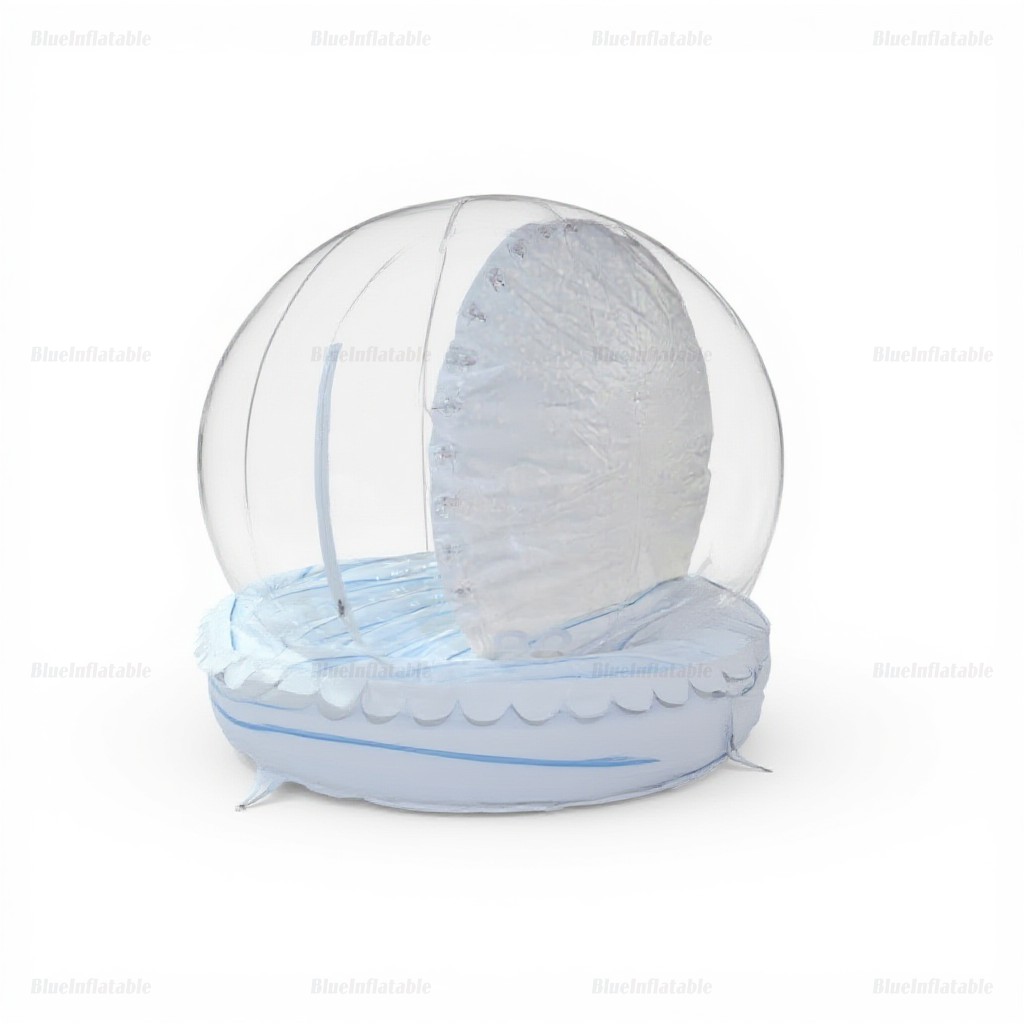 Personalized Inflatable Christmas Snow Globe Tent - Image 2