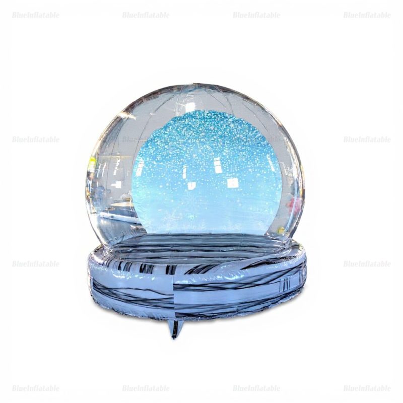 Christmas Snow Globe Inflatable Yard Decoration
