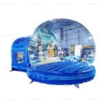 Winter Wonderland Inflatable Snow Globe Photo Booth with Tunnel