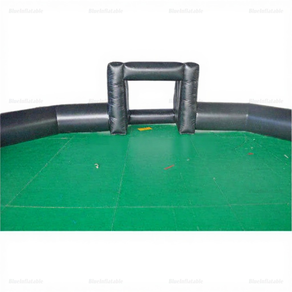 Black Inflatable Soccer Field for Indoor & Outdoor Use - Image 4