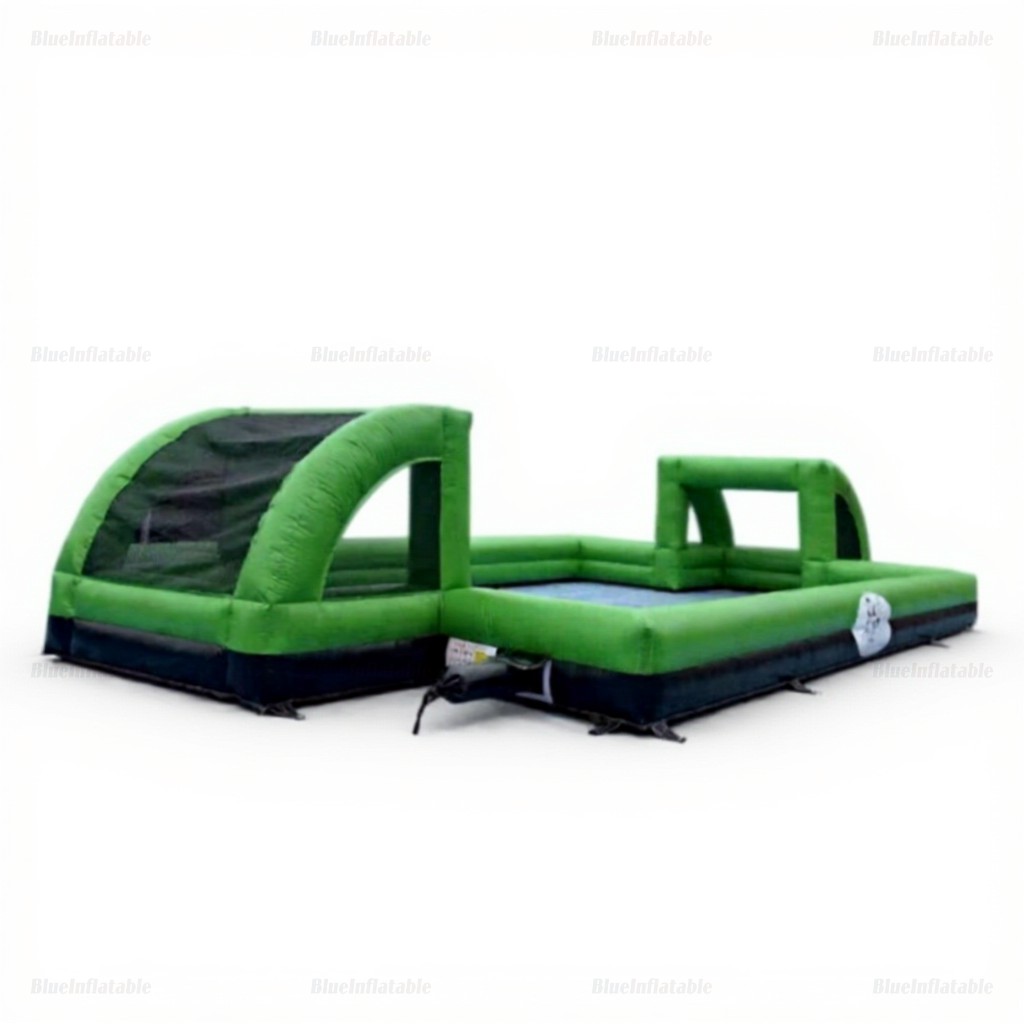 Giant Inflatable Soccer Field Playground for Outdoor Fun - Image 6