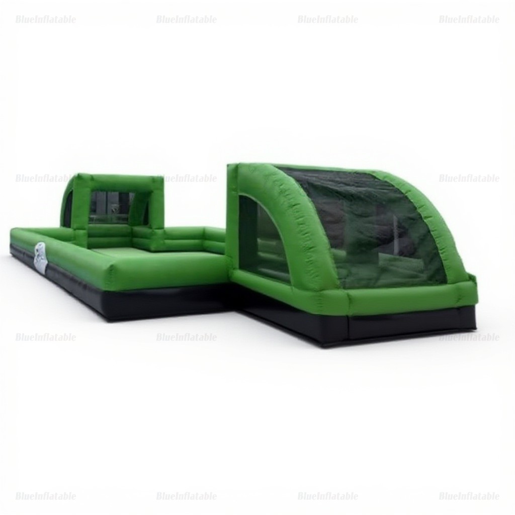 Giant Inflatable Soccer Field Playground for Outdoor Fun - Image 7