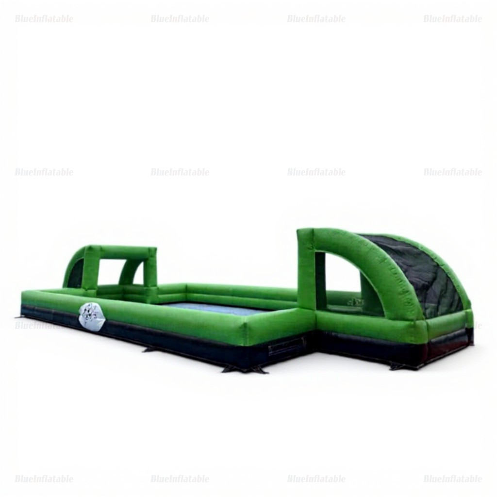 Giant Inflatable Soccer Field Playground for Outdoor Fun - Image 8
