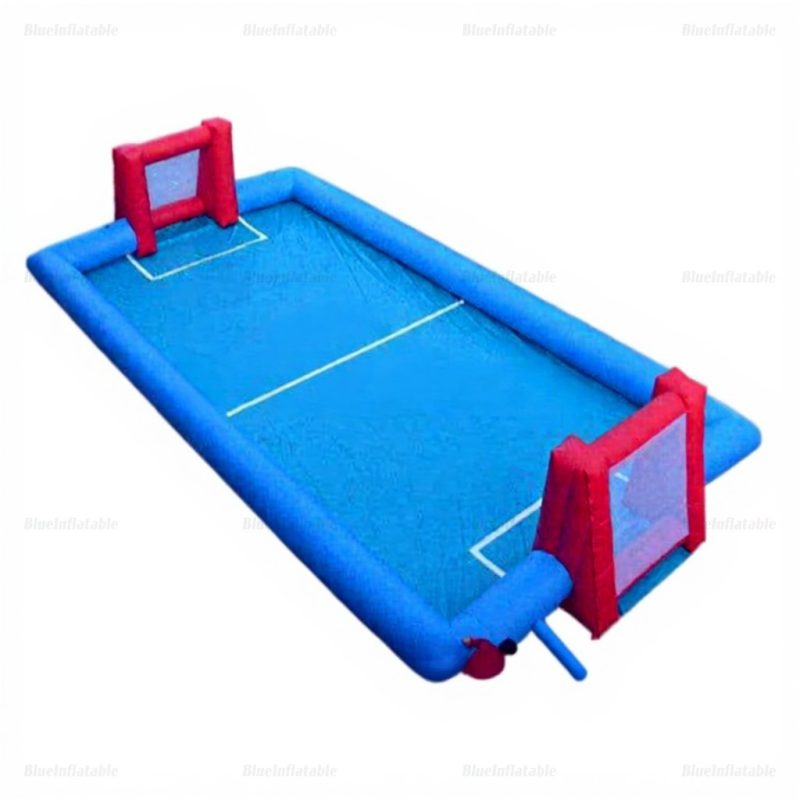Inflatable Outdoor Soap Soccer Field for Kids