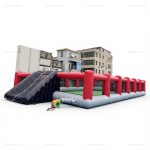 Giant Inflatable Outdoor Soccer Field Playground