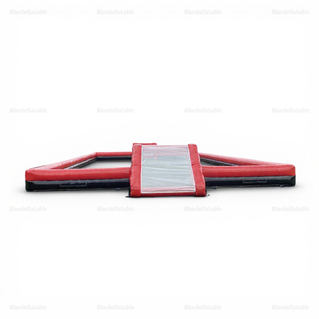 Red and Black Inflatable Soccer Field Arena - Image 2