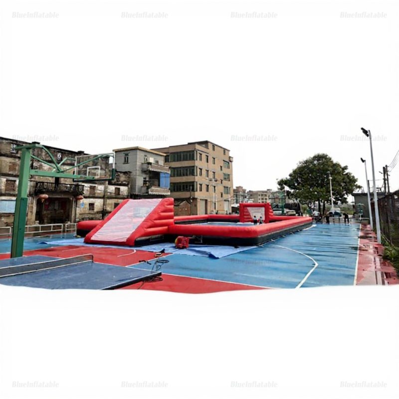 Inflatable Soccer Field Soap Arena