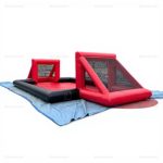 Inflatable Outdoor Soccer Field Water Playground