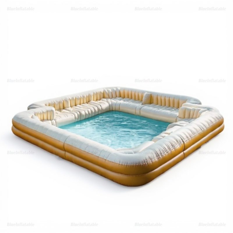 Inflatable Sofa Pool Playground for Backyard Parties