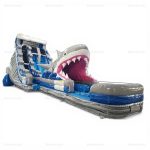 Commercial Shark Inflatable Water Slide for Events
