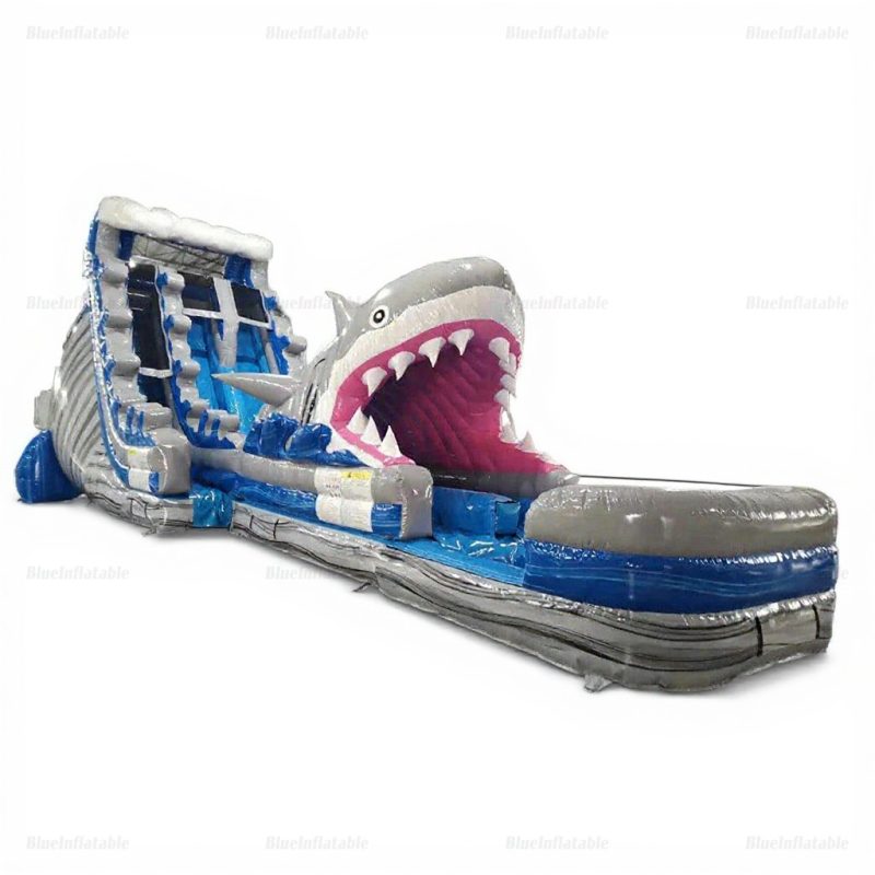 Commercial Shark Inflatable Water Slide for Events