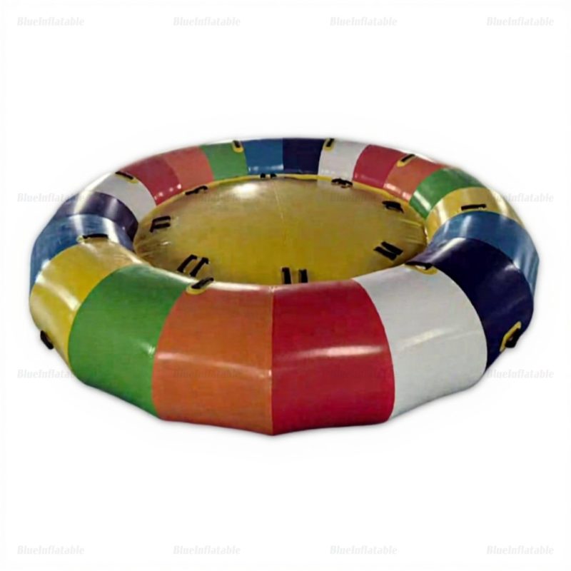 Commercial Inflatable Rotating Disco Boat Towable Water Toy