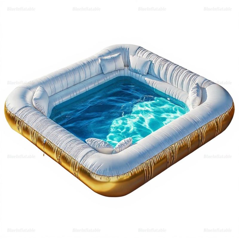 Inflatable Pool Sofa for Backyard Water Games