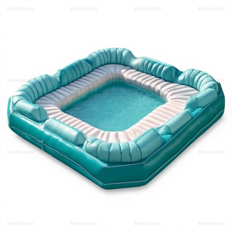 Eco-Friendly Inflatable Pool with Built-In Sofa Lounger