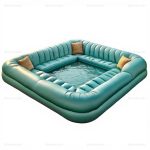 Inflatable Family Sofa Pool for Outdoor Relaxation