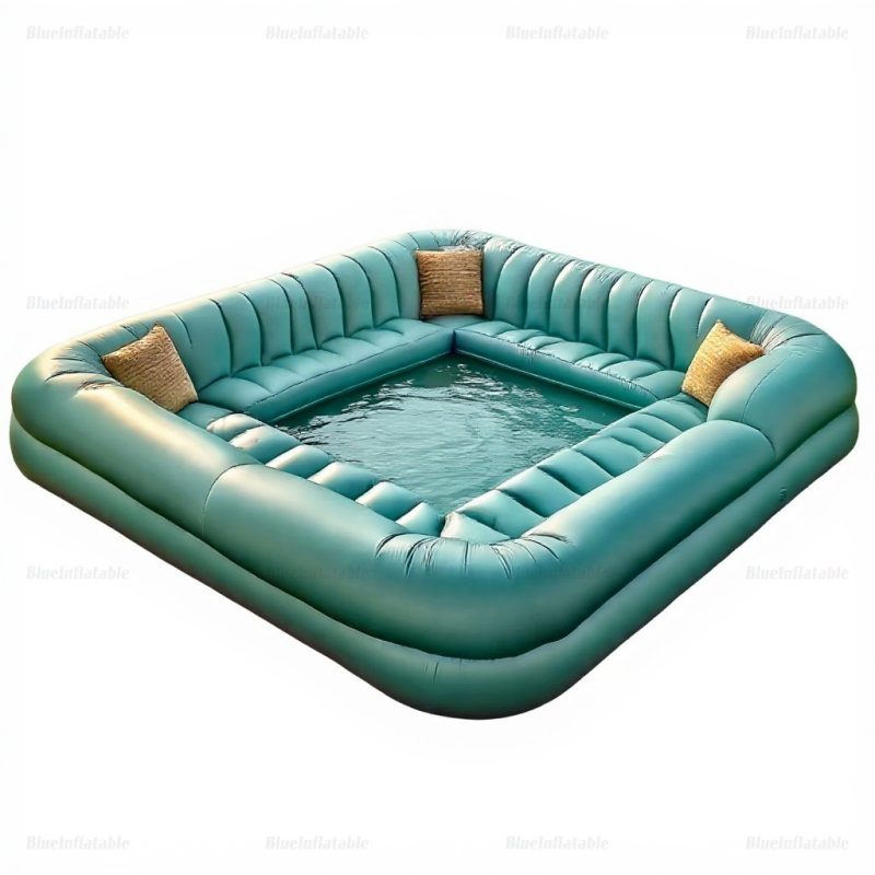 Inflatable Family Sofa Pool for Outdoor Relaxation