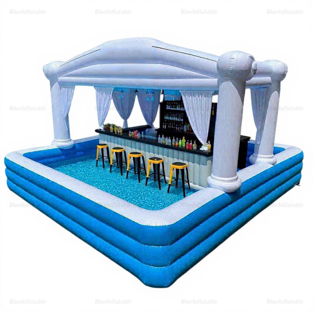 Inflatable Pool Bar for Parties and Events