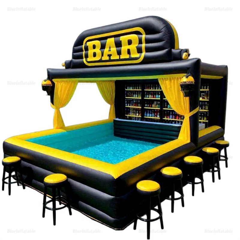 Inflatable Pool Bar & Pub House for Parties