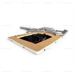 Inflatable Yacht Pool with Sofas and Swim Platform