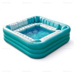 Sofa-Shaped Inflatable Pool & Water Slide Park