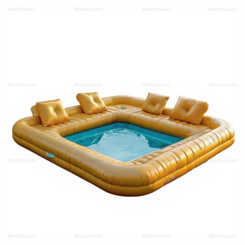 Inflatable Sofa-Shaped Pool with Playground