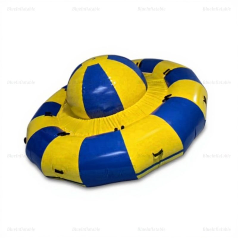 Saturn Inflatable Spinning Water Toy for Lakes