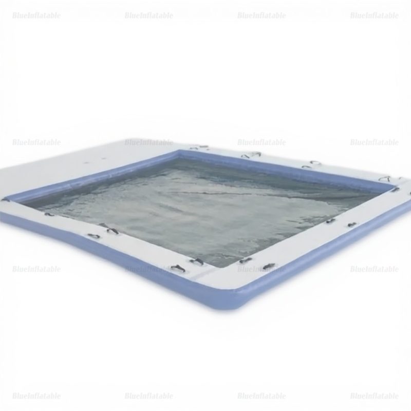 Jellyfish-Proof Inflatable Ocean Pool with Net