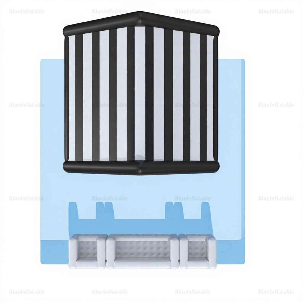 Inflatable Floating Pool Bar with Seats - Image 4