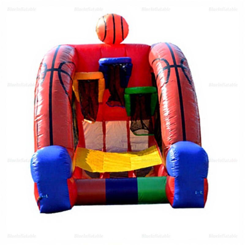 Inflatable Basketball Toss Party Play Area for Kids